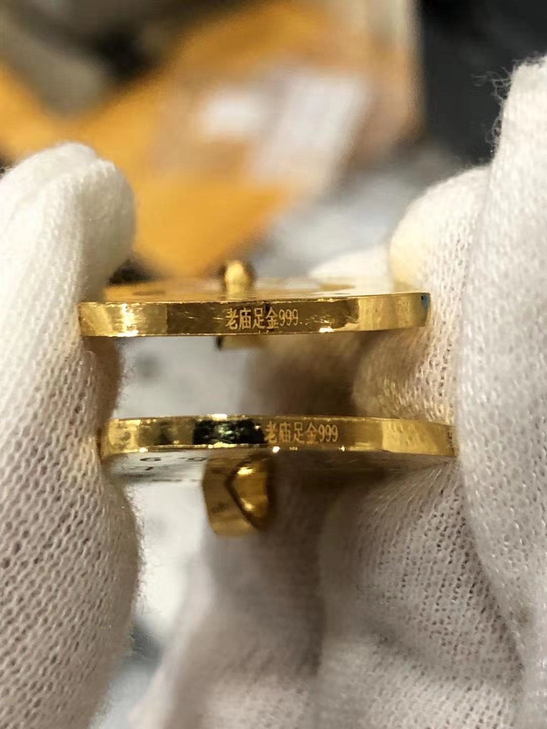 黃金首飾激光打標